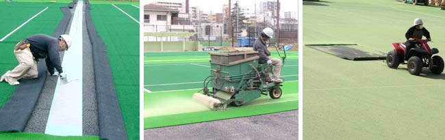 世田谷公園テニスコート工程2