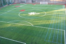 埼玉県東野高等学校の新総合グラウンドが、FIFA認証ＬＰ人工芝で全面改修