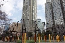 新宿中央公園にフットサル施設を新設、4月から利用開始