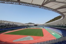 長崎県立総合運動公園に第69回国体会場の陸上競技場新設
