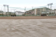 静岡市立高等学校のクレイグラウンド改修
