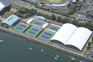 三重県四日市市に、四日市テニスセンター 誕生！